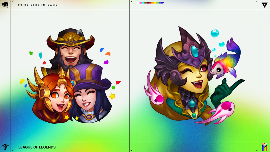 Riot Games Pride 2026 In-Game Items for League of Legends