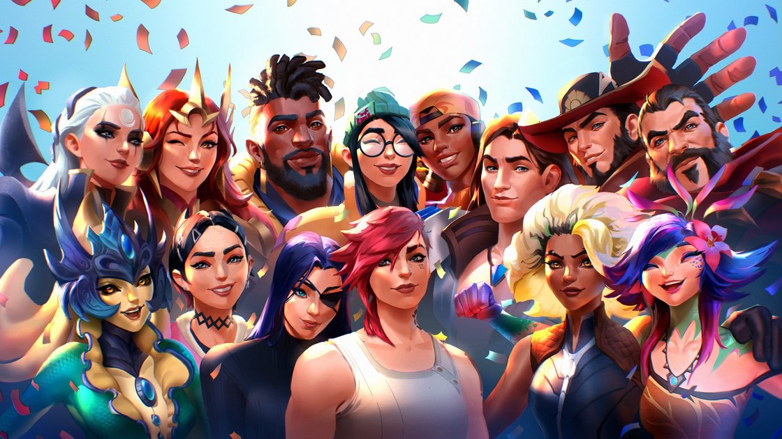 Riot Games Pride Art by Luzdanaee