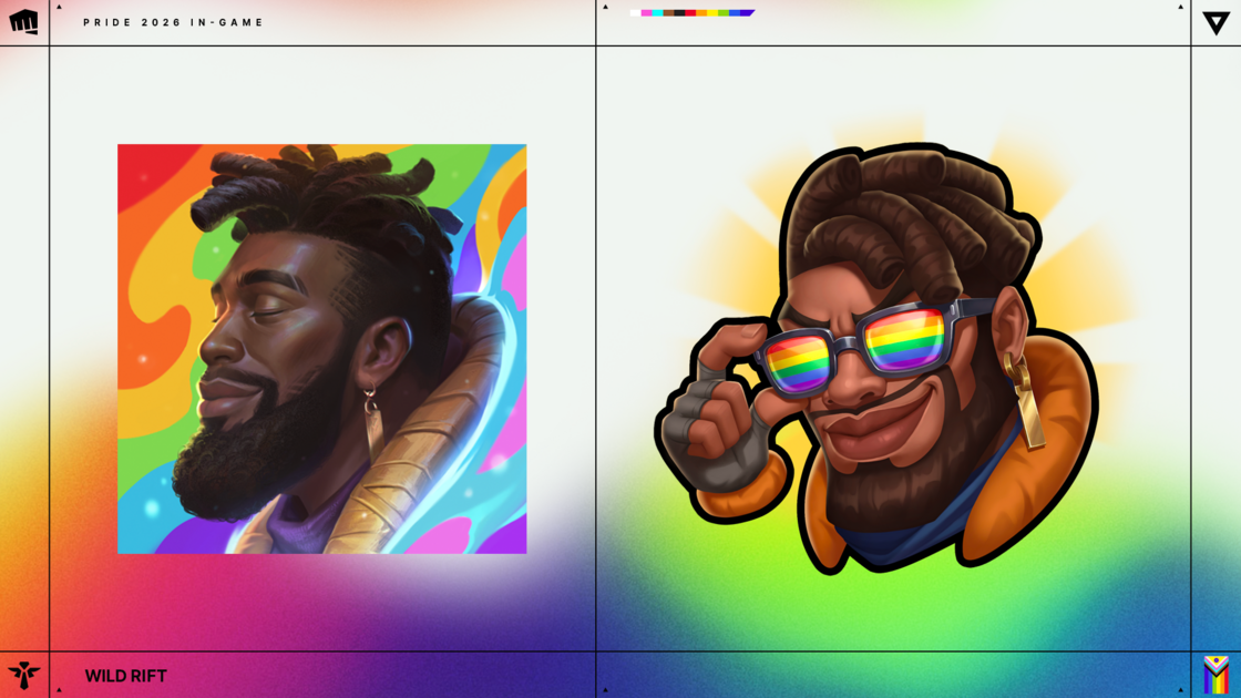 Riot Games Pride 2026 In-Game Items for Wild Rift