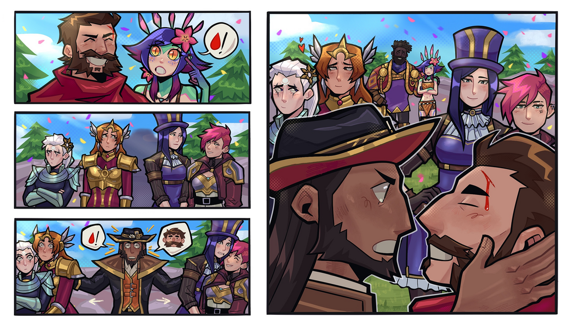 League of Legends Pride Art by Leochamposa
