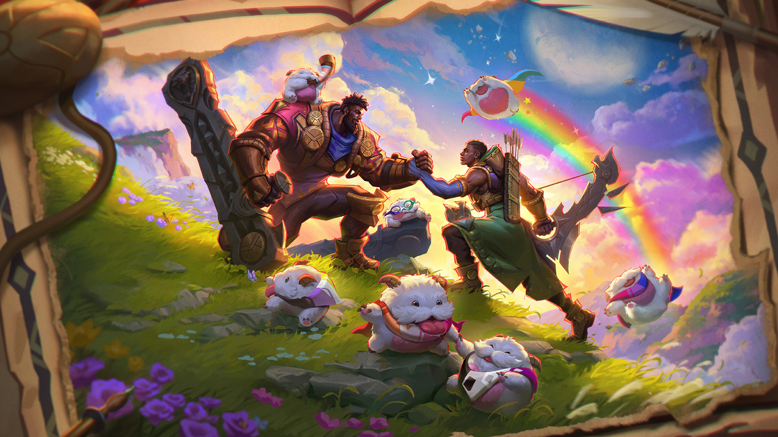 Art depicting a captured memory in time of K’Sante and Tope’s relationship