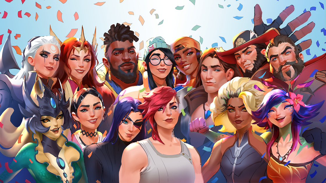 Riot Games Pride Art by Luzdanaee