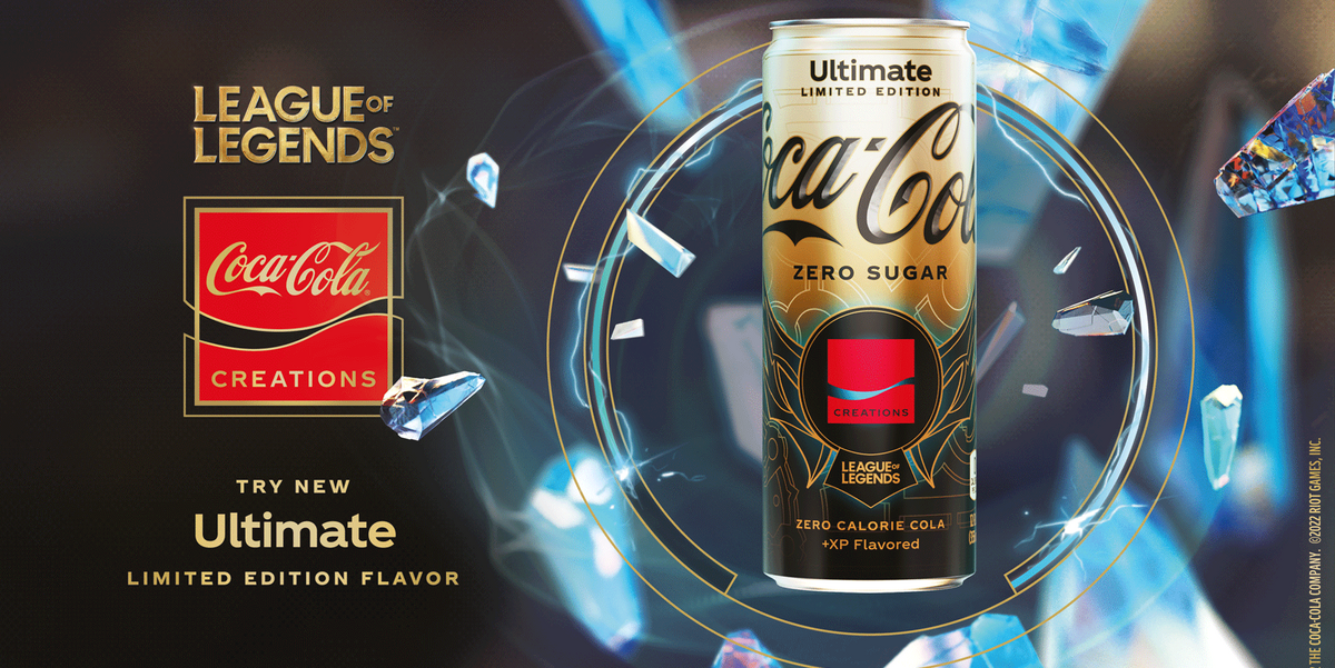 Colaboración de League of Legends y Coca-Cola New Flavor