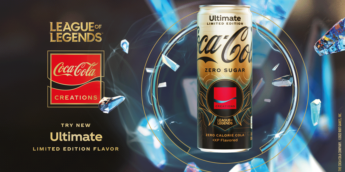 League of Legends and Coca-Cola New Flavor Collaboration