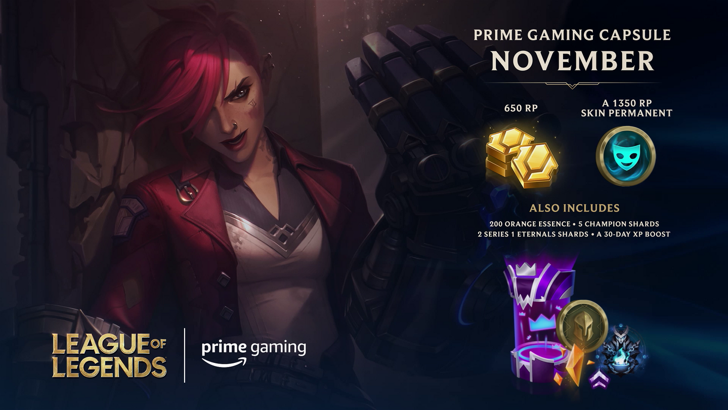 Prime and Riot Games Team Up to In-Game Content for Riot Games' Biggest Titles, Esports Sponsorship, and | Riot Games