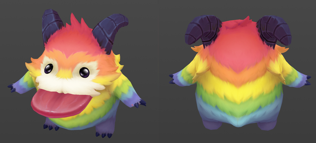 Rainbow Poro Guardian
