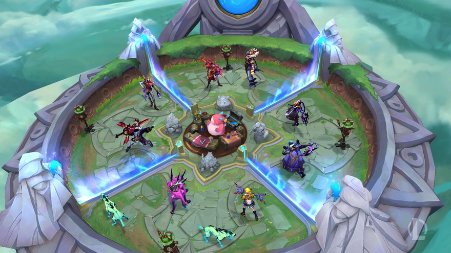 The Lavender Sea reworked on PBE. Now at the start of each stage, everyone  gets the same random loot that varies from component, Reforger, Spatula to  Ornn's Anvil, ToT, etc : r/TeamfightTactics